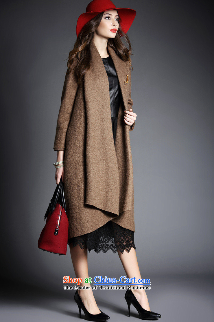  The new European winter ULICI site? coats female Western gross? a wool coat female jacket coat female pure color black are code picture, prices, brand platters! The elections are supplied in the national character of distribution, so action, buy now enjoy more preferential! As soon as possible.
