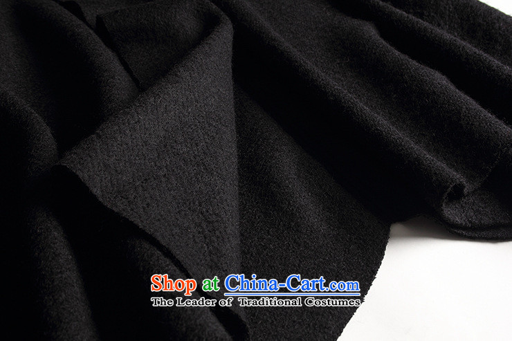  The new European winter ULICI site? coats female Western gross? a wool coat female jacket coat female pure color black are code picture, prices, brand platters! The elections are supplied in the national character of distribution, so action, buy now enjoy more preferential! As soon as possible.