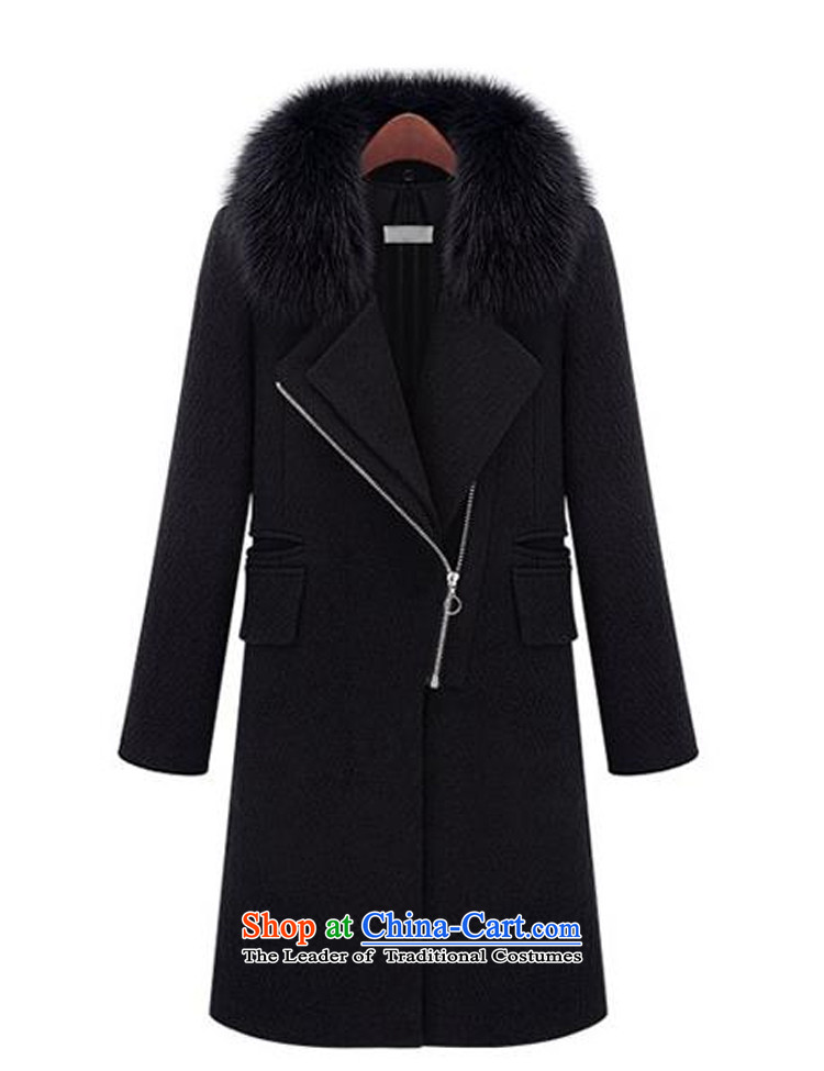 The 2015 Love in Europe and the larger TO XL Emulation? mm thick autumn and winter coats thin coat female black graphics thick, pictures, prices, XXXXXL brand platters! The elections are supplied in the national character of distribution, so action, buy now enjoy more preferential! As soon as possible.