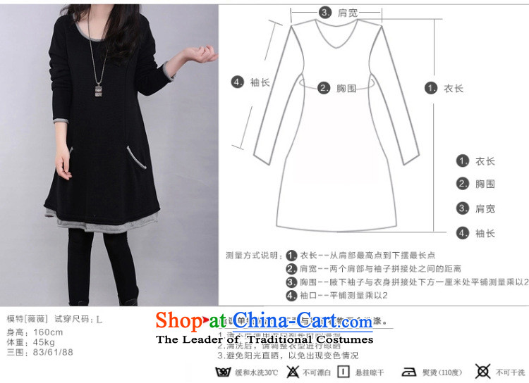  The spring of 2015, child care and Kosovo, to new xl women forming the autumn and winter clothes thick sister loose video thin dark blue shirt XXXL larger picture, prices, brand platters! The elections are supplied in the national character of distribution, so action, buy now enjoy more preferential! As soon as possible.