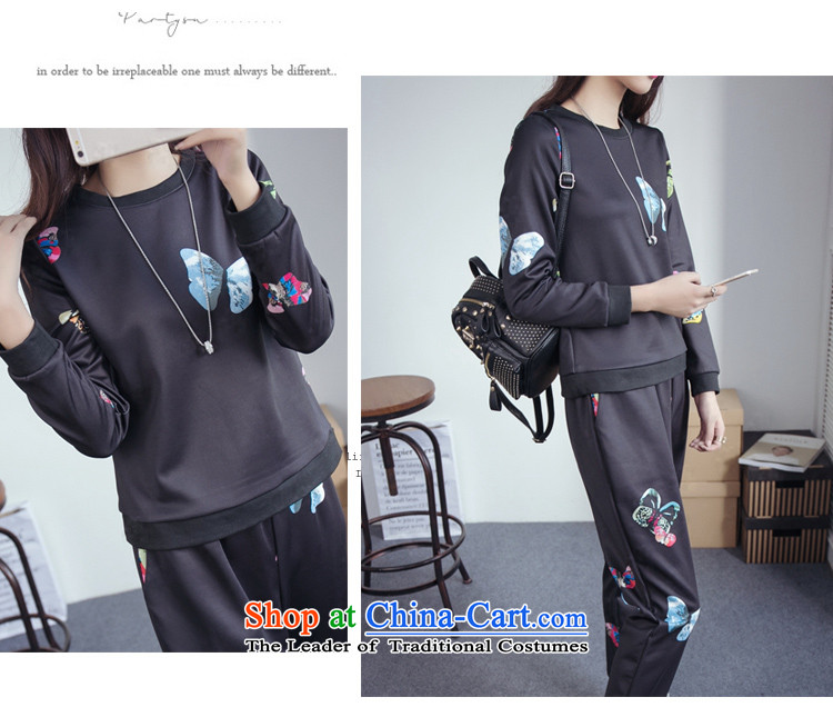 Maximum number of ladies autumn 2015 Korean Pack thick mm to xl kit and sweater pants thick sister graphics package D7363/ thin black 4XL 165- around 922.747 175 pictures, prices, brand platters! The elections are supplied in the national character of distribution, so action, buy now enjoy more preferential! As soon as possible.