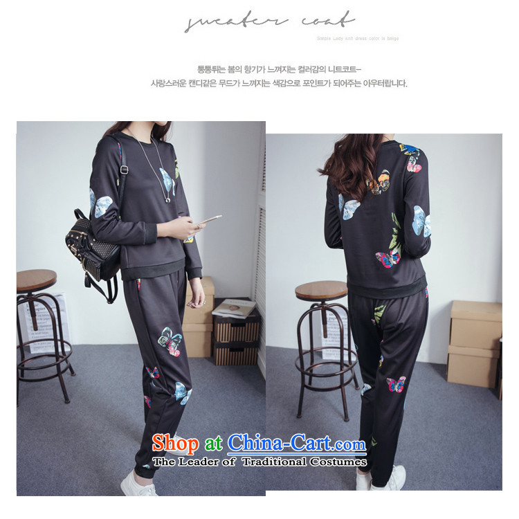 Maximum number of ladies autumn 2015 Korean Pack thick mm to xl kit and sweater pants thick sister graphics package D7363/ thin black 4XL 165- around 922.747 175 pictures, prices, brand platters! The elections are supplied in the national character of distribution, so action, buy now enjoy more preferential! As soon as possible.