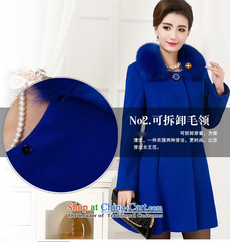 Mrs Ure 2015 Winter Fruit new moms with large middle-aged emulation Fox for gross long cashmere overcoat jacket coat women gross Sau San? 1625 navy blue L picture, prices, brand platters! The elections are supplied in the national character of distribution, so action, buy now enjoy more preferential! As soon as possible.