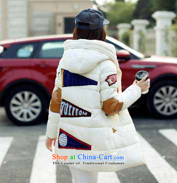 The sea route take the Korean version of a loose collage in winter long thick warm larger cotton coat 5A2015 Black XL Photo, prices, brand platters! The elections are supplied in the national character of distribution, so action, buy now enjoy more preferential! As soon as possible.