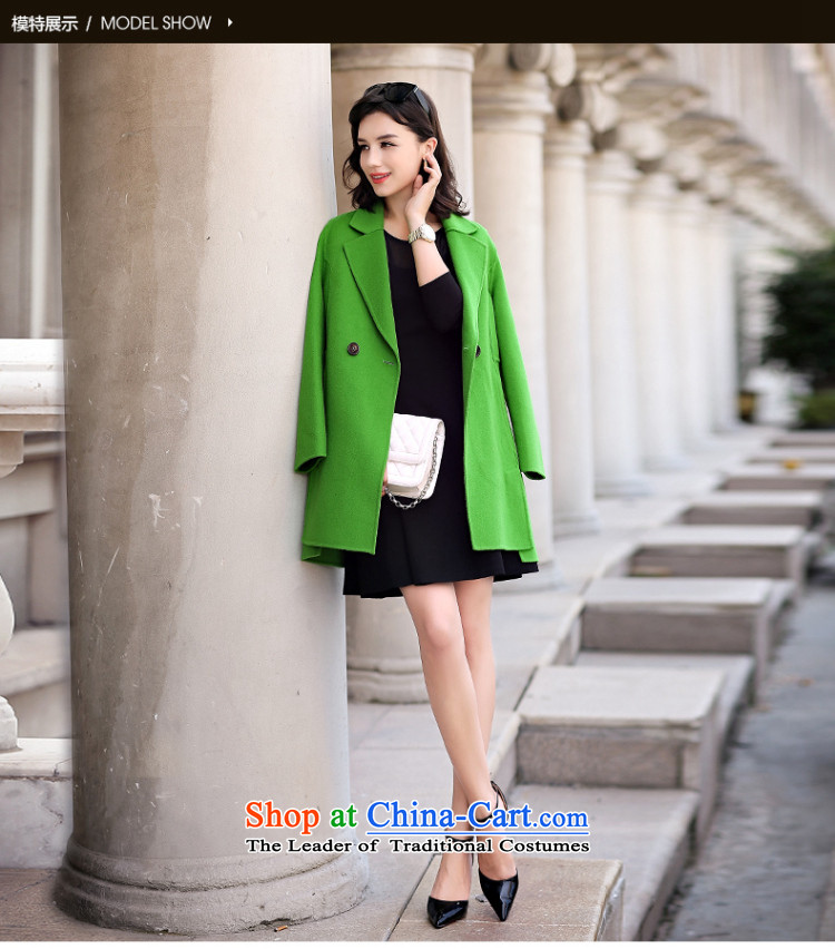In the autumn of 2015, the new Pei Sau San video thin-sided flannel woolen coat girl in long-gross? jacket cocoon female orange M picture, prices, brand platters! The elections are supplied in the national character of distribution, so action, buy now enjoy more preferential! As soon as possible.