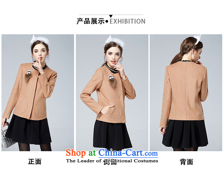 Rui Mei to 2015 autumn and winter new to increase women's code, Hin fat mm thick thin cardigan wool coat short) N1376? and color pictures, prices, 3XL brand platters! The elections are supplied in the national character of distribution, so action, buy now enjoy more preferential! As soon as possible.