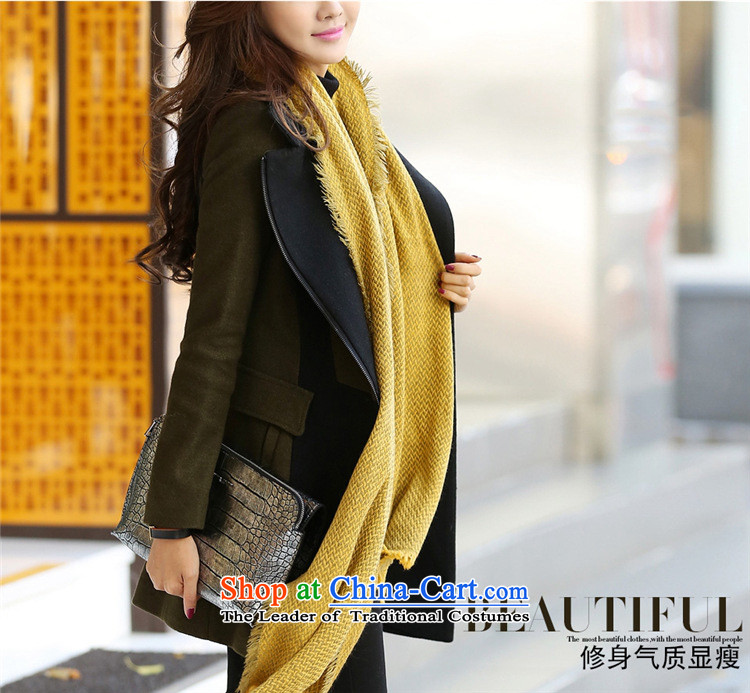 Dimple jelly 2015 autumn and winter new Korean Foutune of gross? Long butted thick coat female 503 Sau San picture color L photo, prices, brand platters! The elections are supplied in the national character of distribution, so action, buy now enjoy more preferential! As soon as possible.