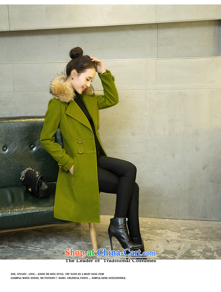 The suspension of Yuen 2015 female winter coats? the new Korean version of the long hair? female jacket coat 905m Gray L picture, prices, brand platters! The elections are supplied in the national character of distribution, so action, buy now enjoy more preferential! As soon as possible.