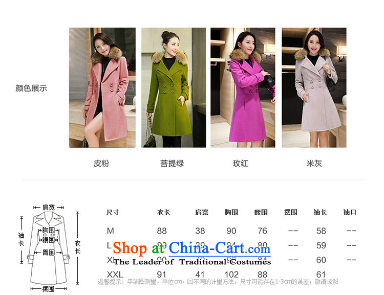 The suspension of Yuen 2015 female winter coats? the new Korean version of the long hair? female jacket coat 905m Gray L picture, prices, brand platters! The elections are supplied in the national character of distribution, so action, buy now enjoy more preferential! As soon as possible.