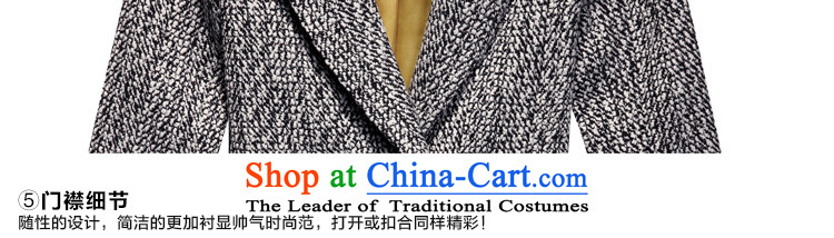 Install the latest autumn and winter mvw2015) original Korean Connie sub jacket coat thick Connie gross? sub-coats in female long collar stylish Sau San women as shown in black and white picture, prices, S brand platters! The elections are supplied in the national character of distribution, so action, buy now enjoy more preferential! As soon as possible.