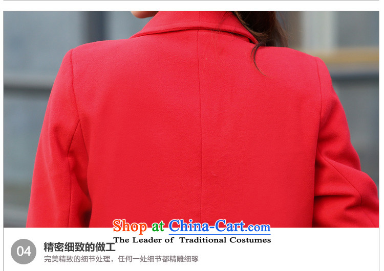 According to the 2015 winter bathing in the CEN new Korean female decorated gross? graphics are overcoats in thin long large a wool coat 323# red XXL picture, prices, brand platters! The elections are supplied in the national character of distribution, so action, buy now enjoy more preferential! As soon as possible.