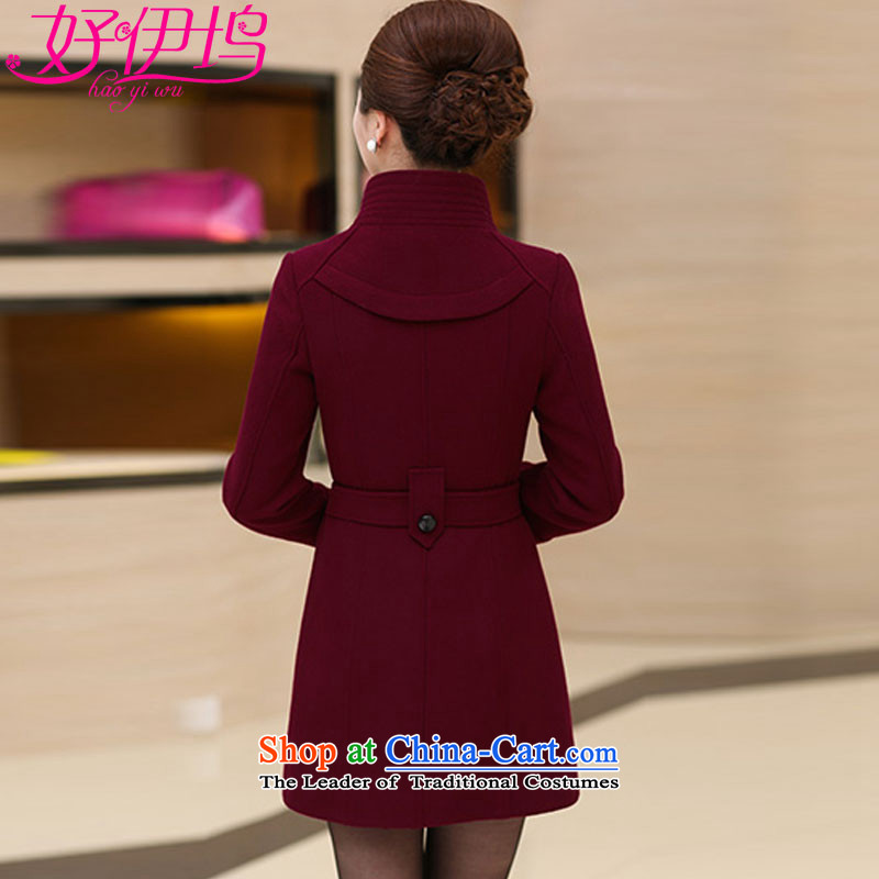 Good El docking 2015 autumn and winter new Korean female jacket coat gross? temperament large a wool coat in the medium to long term, 1602 2666 4289 M'good docking , , , shopping on the Internet