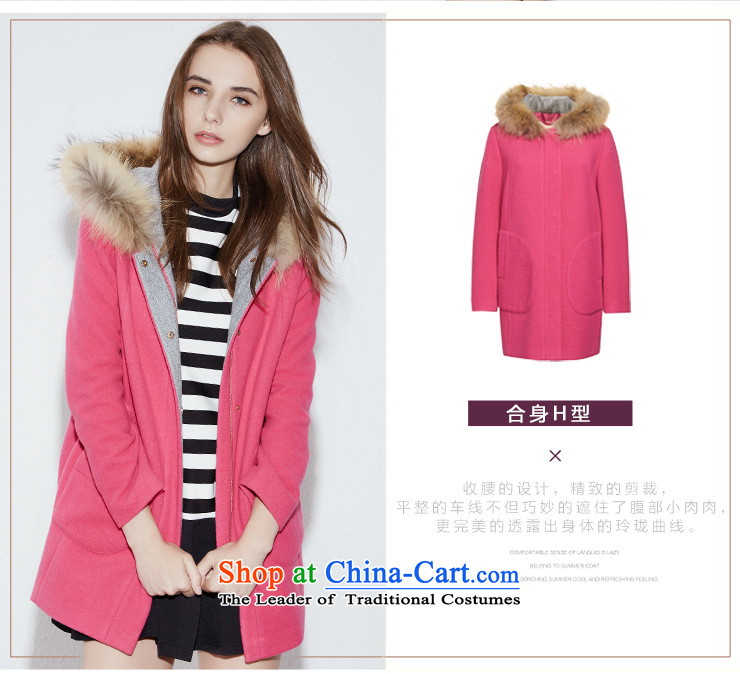 Hong Lai Ying 2015 winter clothing new temperament with cap for the medium to longer term Gross Gross 951118211 girl in the jacket is Red (14 L shoulder small pictures, prices, brand platters! The elections are supplied in the national character of distribution, so action, buy now enjoy more preferential! As soon as possible.