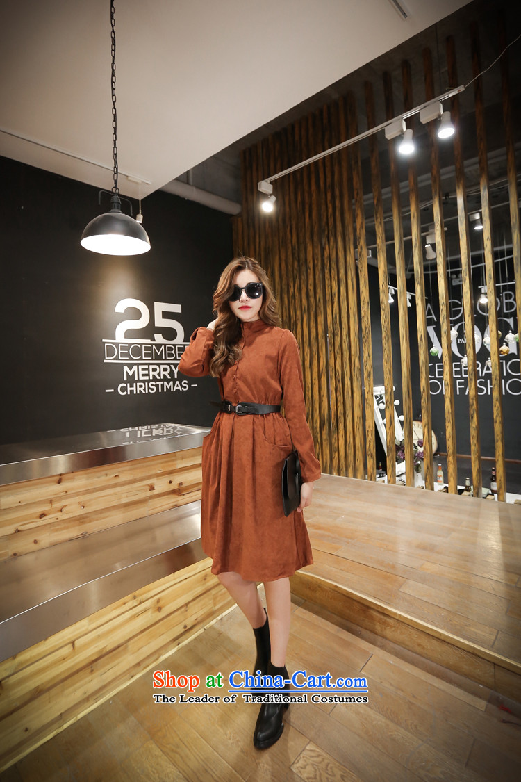 The first declared as thick MM to increase women's code load spring and autumn 2015 new dresses western style skirts Rust Red 6012 long-sleeved 5XL 180-195 around 922.747 picture, prices, brand platters! The elections are supplied in the national character of distribution, so action, buy now enjoy more preferential! As soon as possible.