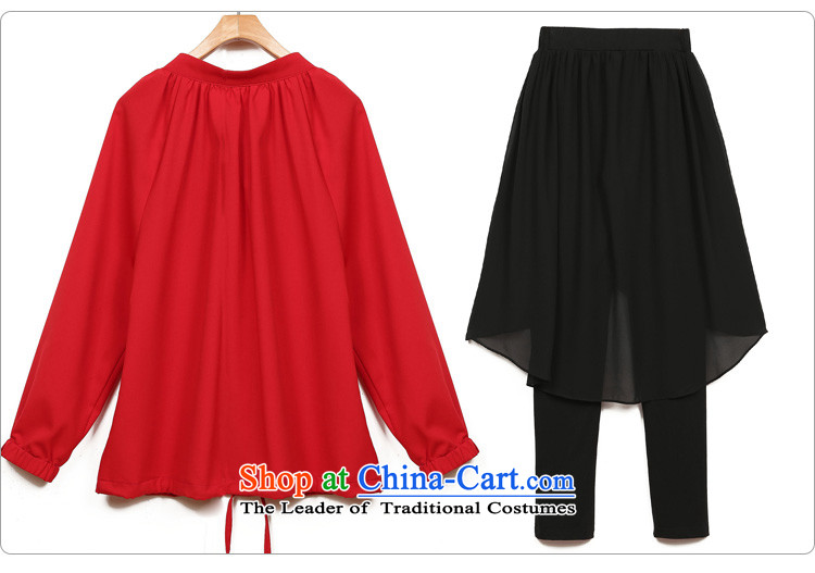 The first declared during the Spring and Autumn for the new economy of thick MM to xl women's two kits 200 long-sleeved shirt catty chiffon shirt + trousers skirt around 922.747 180-195 M1808# 5XL picture, prices, brand platters! The elections are supplied in the national character of distribution, so action, buy now enjoy more preferential! As soon as possible.