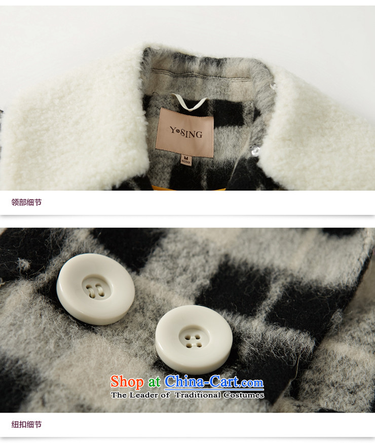 [i] to buy three from Hong Lai Ying 2015 winter clothing new Korean citizenry elegant grid is a double-black jacket? gross 91 S picture, prices, brand platters! The elections are supplied in the national character of distribution, so action, buy now enjoy more preferential! As soon as possible.