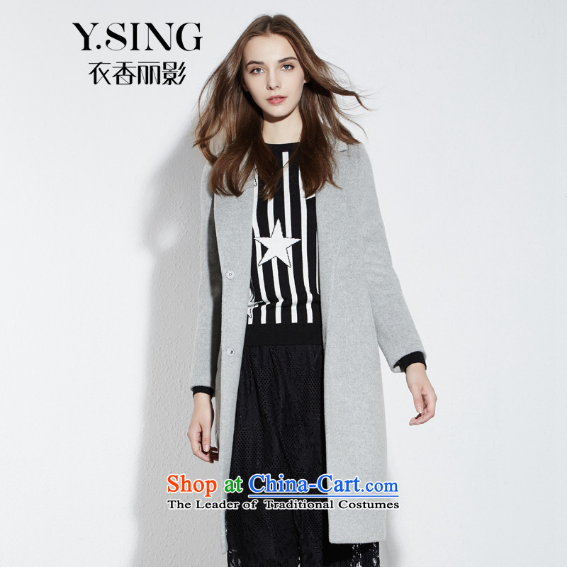 [i] to buy three from Hong Lai Ying 2015 winter clothing new atmosphere in elegant quality and long hair? female long gray jacket (21) S, Hong Lai Ying , , , shopping on the Internet
