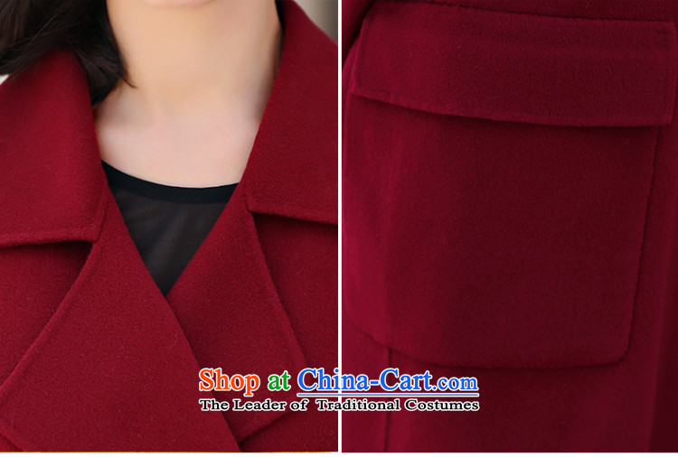 Estimated 2015 Autumn Load New Pei) sided flannel woolen coat women's gross?? graphics thin coat duplex gross? female wine red jacket M picture, prices, brand platters! The elections are supplied in the national character of distribution, so action, buy now enjoy more preferential! As soon as possible.