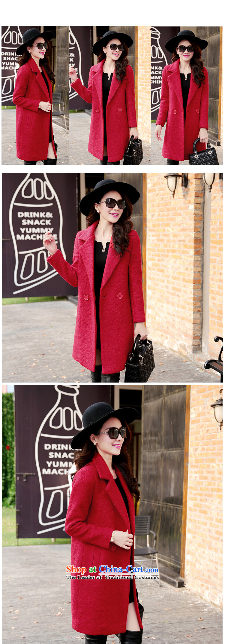All Daphne gross? 2015 autumn and winter coats girl with the new Korean version of long coats)? female fruit green M(95 catty -110 catty) Picture, prices, brand platters! The elections are supplied in the national character of distribution, so action, buy now enjoy more preferential! As soon as possible.