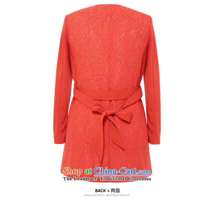 Msshe xl women 2015 new autumn replacing thick MM lace elegant, female wind jacket 10265 5XL orange picture, prices, brand platters! The elections are supplied in the national character of distribution, so action, buy now enjoy more preferential! As soon as possible.