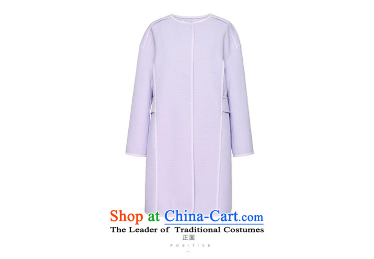 Of the 2015 winter clothing Korea Lai version in pure color Long Hoodie Straight Jacket coat female 6560846348 light violet S picture, prices, brand platters! The elections are supplied in the national character of distribution, so action, buy now enjoy more preferential! As soon as possible.