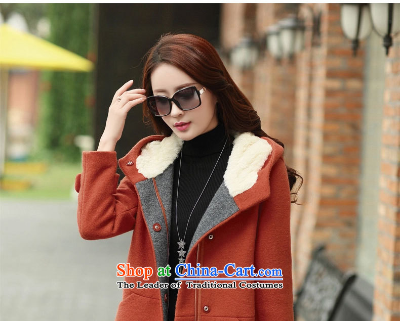 Better, Yi 2015 autumn and winter clothes in Sau San long cap F8738 gross? Jacket Gray L picture, prices, brand platters! The elections are supplied in the national character of distribution, so action, buy now enjoy more preferential! As soon as possible.