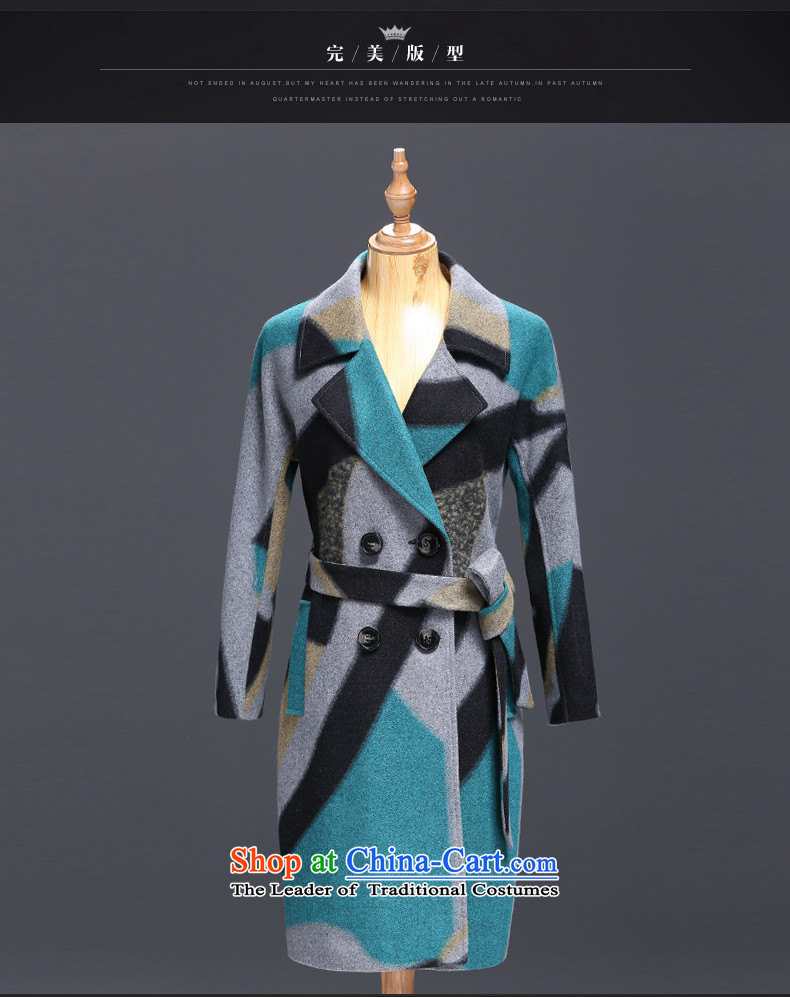 Gangan World 2015 autumn and winter middle-aged female woolen coats in T-shirt? long to XL Graphics thin winter woolen coats of a color image 2XL color, prices, brand platters! The elections are supplied in the national character of distribution, so action, buy now enjoy more preferential! As soon as possible.