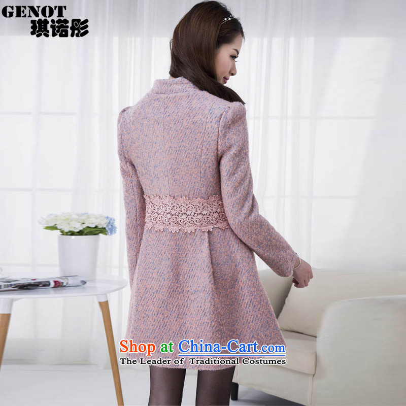 The 2015 autumn tung hsin new coats of a bow tie)?? coats female Sau San Gross 1088 RED M LEUNG, Tung Shopping on the Internet has been pressed.