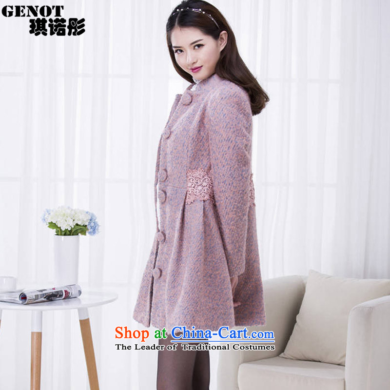 The 2015 autumn tung hsin new coats of a bow tie)?? coats female Sau San Gross 1088 RED M LEUNG, Tung Shopping on the Internet has been pressed.