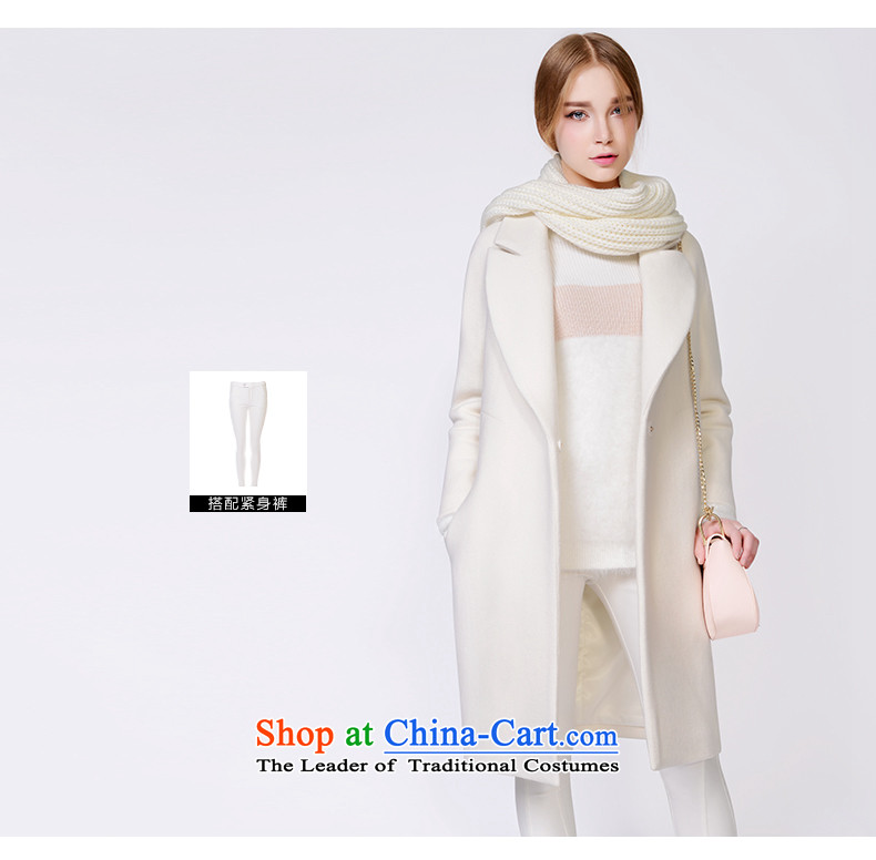 In 2015 winter sugar new European site white high-end reverse collar long Fleece Jacket coat? female gross a white (pre-sale 5 December shipment) S picture, prices, brand platters! The elections are supplied in the national character of distribution, so action, buy now enjoy more preferential! As soon as possible.