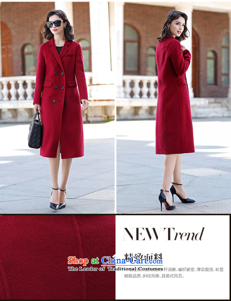 In the autumn of 2015, the new Pei-sided flannel woolen coat long wool coat female gross?? beige jacket M picture, prices, brand platters! The elections are supplied in the national character of distribution, so action, buy now enjoy more preferential! As soon as possible.