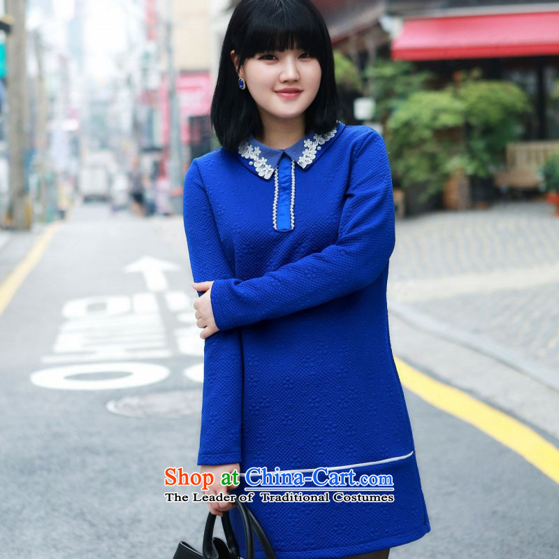 2015 Fall thick MM dresses extra dresses to increase women's dress code OL commuter lady knitted short skirt wear skirts red female Red 4XL approximately 170-185 skirts, Constitution Yi shopping on the Internet has been pressed.
