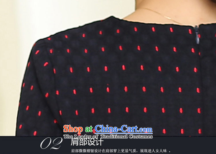 Dimple jelly 2015 autumn and winter new Korean version of large numbers of ladies in MM thick long thin round-neck collar forming the video A gross? dresses 596 Orange 5XL picture, prices, brand platters! The elections are supplied in the national character of distribution, so action, buy now enjoy more preferential! As soon as possible.