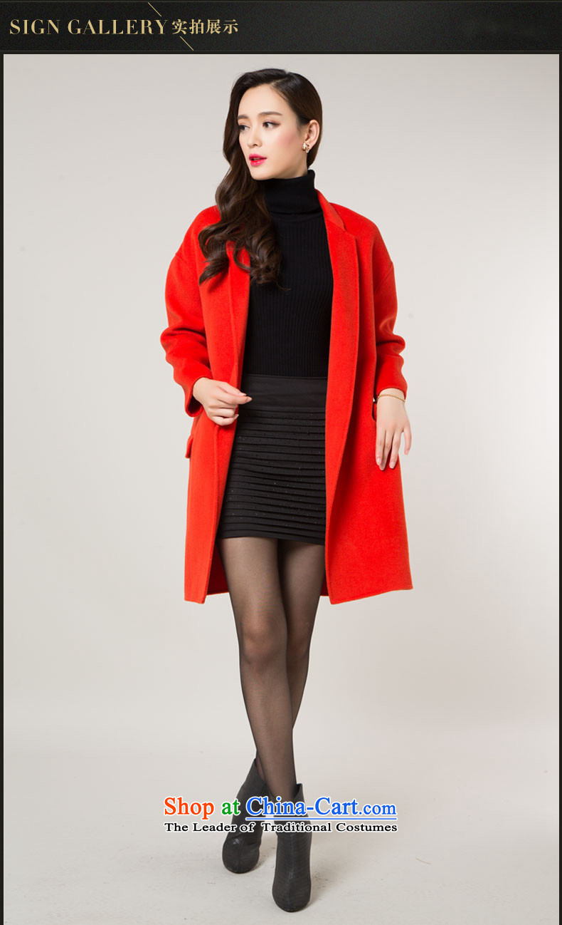 Hengyuan Cheung double-side woolen coat women 2015 Fall/Winter Collections elegant bar in long wool coat female black 165/M? Picture, prices, brand platters! The elections are supplied in the national character of distribution, so action, buy now enjoy more preferential! As soon as possible.