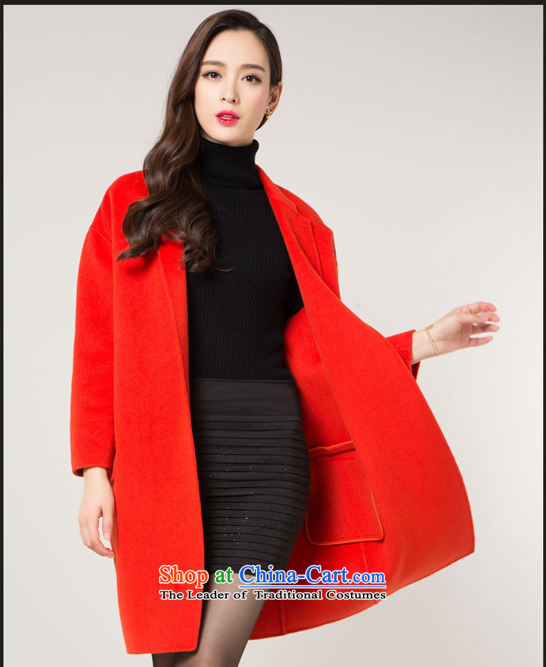 Hengyuan Cheung double-side woolen coat women 2015 Fall/Winter Collections elegant bar in long wool coat female black 165/M? Picture, prices, brand platters! The elections are supplied in the national character of distribution, so action, buy now enjoy more preferential! As soon as possible.