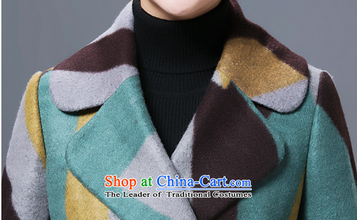 The cashmere cloak about desecrated by the 2015 autumn and winter female new gross girls jacket? long large double-colored grid cashmere overcoat 5,215 pictures? color pictures, prices, XXL brand platters! The elections are supplied in the national character of distribution, so action, buy now enjoy more preferential! As soon as possible.