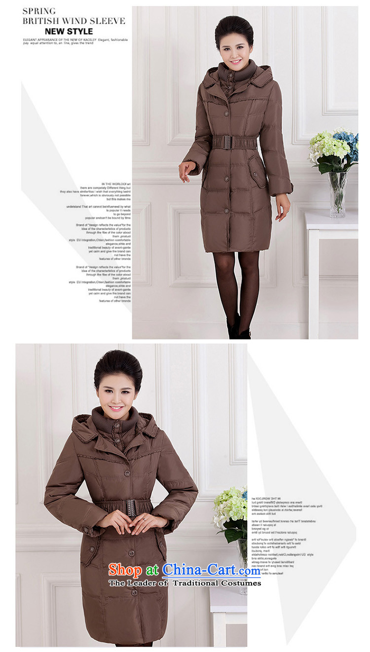 Europe and the large number of women in the long down loaded thick warm moms long-sleeved winter clothing in the New Age Beauty thin jacket coat graphics card, gray XXXXL picture, prices, brand platters! The elections are supplied in the national character of distribution, so action, buy now enjoy more preferential! As soon as possible.