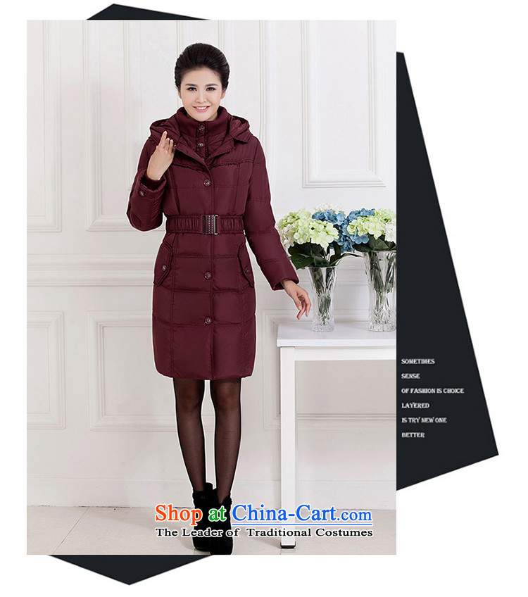 Europe and the large number of women in the long down loaded thick warm moms long-sleeved winter clothing in the New Age Beauty thin jacket coat graphics card, gray XXXXL picture, prices, brand platters! The elections are supplied in the national character of distribution, so action, buy now enjoy more preferential! As soon as possible.