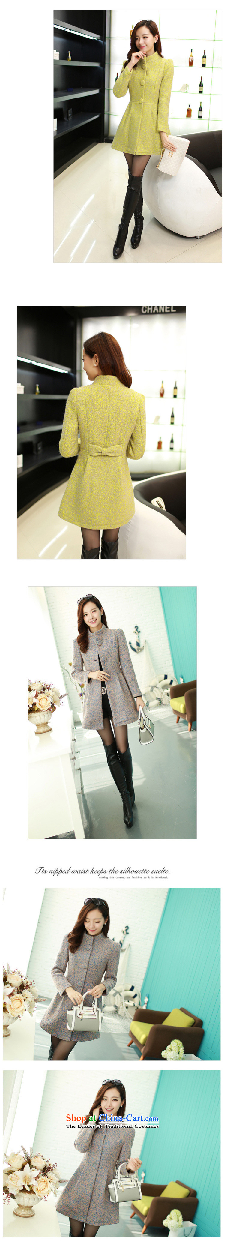 Gross? 2015 autumn and winter coats female new) long temperament a wool coat Korean version of large numbers of ladies Mui purple XL Photo, prices, brand platters! The elections are supplied in the national character of distribution, so action, buy now enjoy more preferential! As soon as possible.