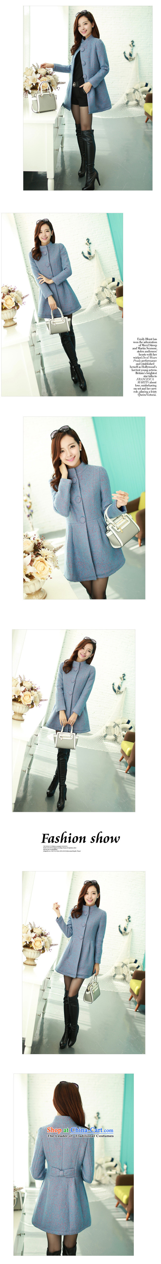 Gross? 2015 autumn and winter coats female new) long temperament a wool coat Korean version of large numbers of ladies Mui purple XL Photo, prices, brand platters! The elections are supplied in the national character of distribution, so action, buy now enjoy more preferential! As soon as possible.