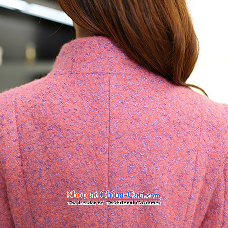 Gross? 2015 autumn and winter coats female new) long temperament a wool coat Korean version of large numbers of ladies Mui purple M. 3. The said (sanweichuanshuo.) , , , shopping on the Internet