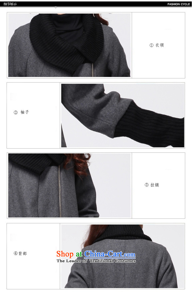 Fruit to increase women's code of winter clothing in the new mm thick long jacket coat gross? large black XXXXL picture, prices, brand platters! The elections are supplied in the national character of distribution, so action, buy now enjoy more preferential! As soon as possible.