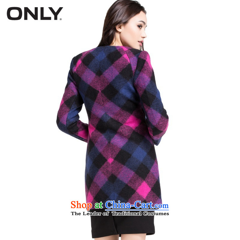 Only replace with new products fall of bars in long wool gross Sau San? T|11434S010 female 095 light coats Berry (Copenhagen Declaration of purple 165/84A/M,ONLY group) , , , shopping on the Internet
