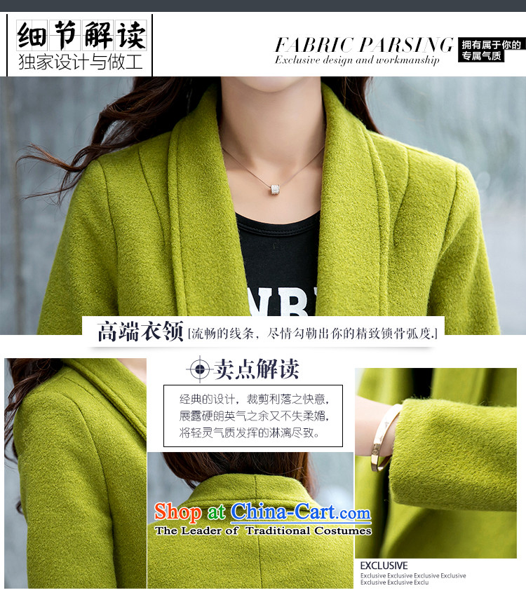 Legendary Yi Sheng 2015 autumn and winter new Korean Version Long Hoodie suit for Sau San a wool coat jacket C9723 RED M picture, prices, brand platters! The elections are supplied in the national character of distribution, so action, buy now enjoy more preferential! As soon as possible.