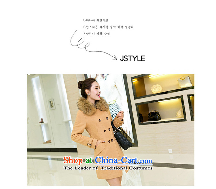 Ms. Tong of the angel hair? 2015 autumn and winter coats of Korean version of the new in Sau San for women so long coats 86 khaki XXL picture, prices, brand platters! The elections are supplied in the national character of distribution, so action, buy now enjoy more preferential! As soon as possible.
