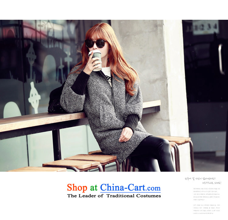 Korea has the Korean version of the Dag Hammarskjöld yi 2015 winter clothing new women with cap zip long-sleeved jacket LF4355?(6) gross charcoal S picture, prices, brand platters! The elections are supplied in the national character of distribution, so action, buy now enjoy more preferential! As soon as possible.