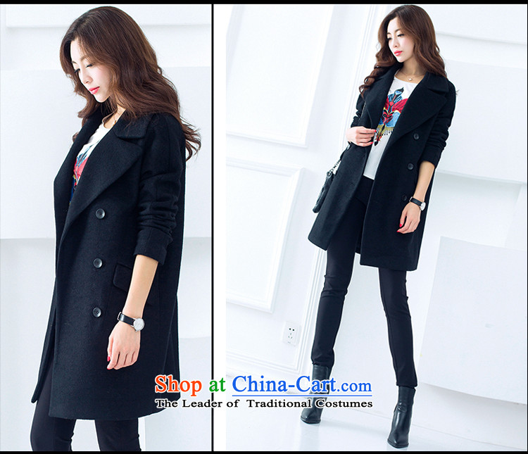 Lucie, female jacket coat gross? 2015 Fall/Winter Collections new Korean thick double-long hair in Sau San? jacket female MN1515 TURMERIC M picture, prices, brand platters! The elections are supplied in the national character of distribution, so action, buy now enjoy more preferential! As soon as possible.