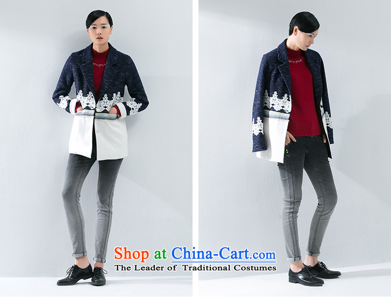 The early autumn 2015, new product lace adorn knocked color stitching discreet atmosphere. Ms. long hair? female 8531224025 jacket deep blue L picture, prices, brand platters! The elections are supplied in the national character of distribution, so action, buy now enjoy more preferential! As soon as possible.