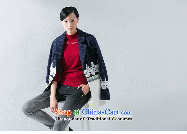 The early autumn 2015, new product lace adorn knocked color stitching discreet atmosphere. Ms. long hair? female 8531224025 jacket deep blue L picture, prices, brand platters! The elections are supplied in the national character of distribution, so action, buy now enjoy more preferential! As soon as possible.