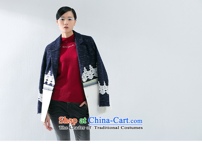 The early autumn 2015, new product lace adorn knocked color stitching discreet atmosphere. Ms. long hair? female 8531224025 jacket deep blue L picture, prices, brand platters! The elections are supplied in the national character of distribution, so action, buy now enjoy more preferential! As soon as possible.